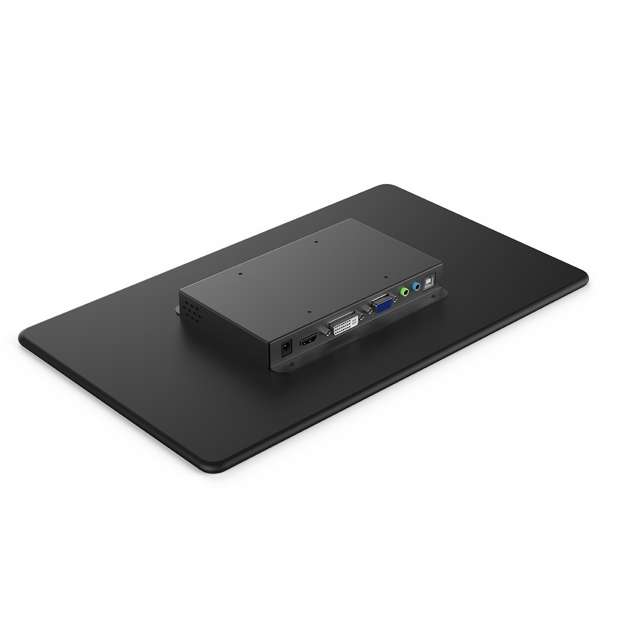 Howens 15.6" Monitor Industrial Touchscreen 1920x1080 Laptop Display HDMI 75x75mm VESA VGA BNC AV USB PC Extra Second Screen