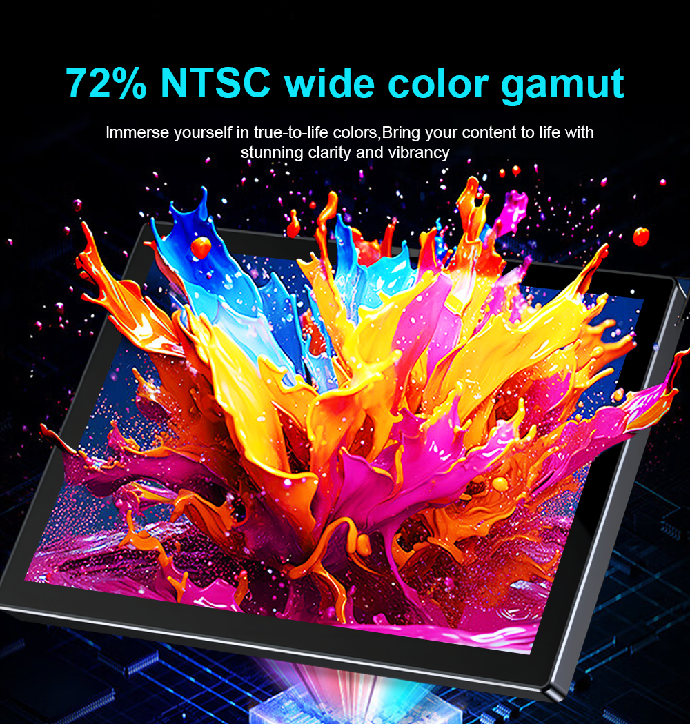 Howens 8 inch Touch Monitor Display 1280x800 HDMI USB Built in Speaker and Fan 60Hz for Phone Laptop