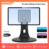 Circular Folding Monitor Base