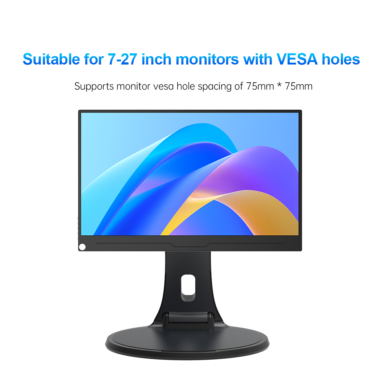 Circular Folding Monitor Base