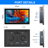 8‘’ Monitor for Raspberry Pi 4 3 Touchscreen 1280x800 16:10 Display HDMI USB Interface for Computer Program Monitors