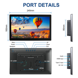 10.1‘’ Raspberry Pi Touch Screen Monitor 1280x800 IPS Display HDMI Type-C USB-C for PI compatible Banana Win Pi 5 4 3 A+