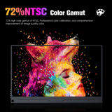 Monitor portátil para juegos Howens de 15,6" 4K 3640*2160, USB-C, HDMI, pantalla externa, segunda pantalla para Xbox Switch, PS5, 4 portátiles, transmisión en vivo, programación, codificación y edición de imágenes. 