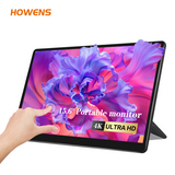 15.6" 4K Portable Monitor IPS 3840x2160 UHD External Screen Mobile LCD Display USB-C HDMI for Phone Laptop PC Xbox PS4