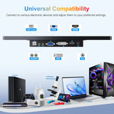 Howens 14 inch IPS Touch Portable Monitor HD Screen 1920 × 1200 Supports VESA And Is Suitable For Home, Office, Industrial CCTV Display