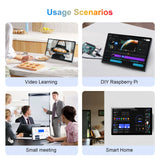 Howens 14 inch IPS Touch Portable Monitor HD Screen 1920 × 1200 Supports VESA And Is Suitable For Home, Office, Industrial CCTV Display