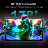 Howens 10.1 inch 1920x1200 portable Monitor, Support Typc-c/HDMI，Leather Case VESA 75*75mm, for Mobile Phone Laptops PC Car Computer